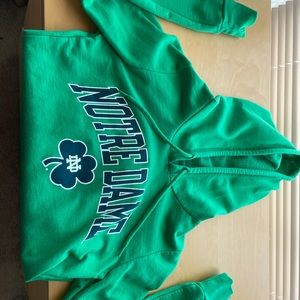 Notre Dame hoodie, worn once, great condition!
